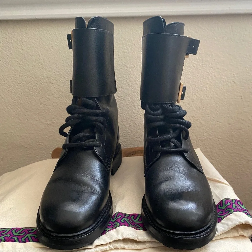Tory Burch Combat Boots